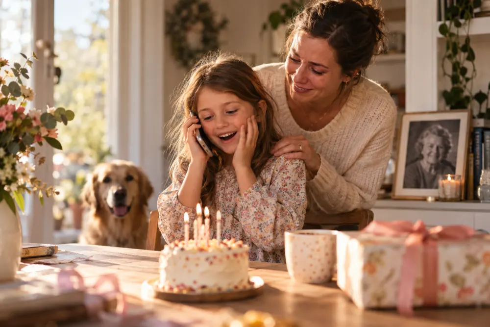 Grandma’s voice for life’s big moments.