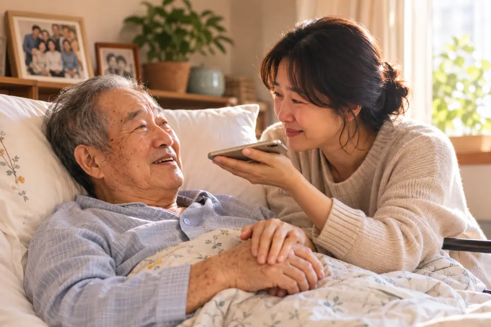 闘病中のご家族の、最後のお話