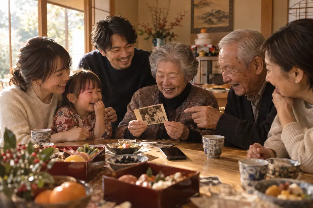 家族が集まる日に、一緒に聞く物語